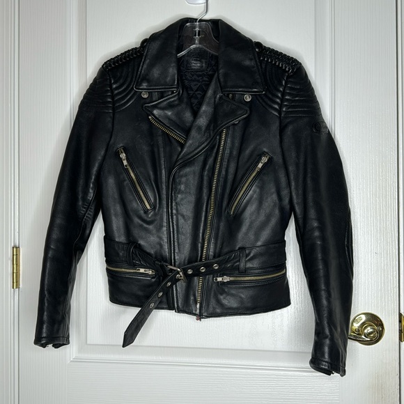 Vintage 90’s Leather Jacket - Picture 1 of 8